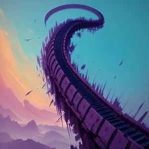 Skybound Arthropod: Majestic Centipede in Flight