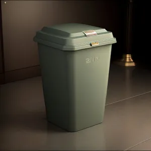 Plastic Recycle Bin for Garbage Disposal