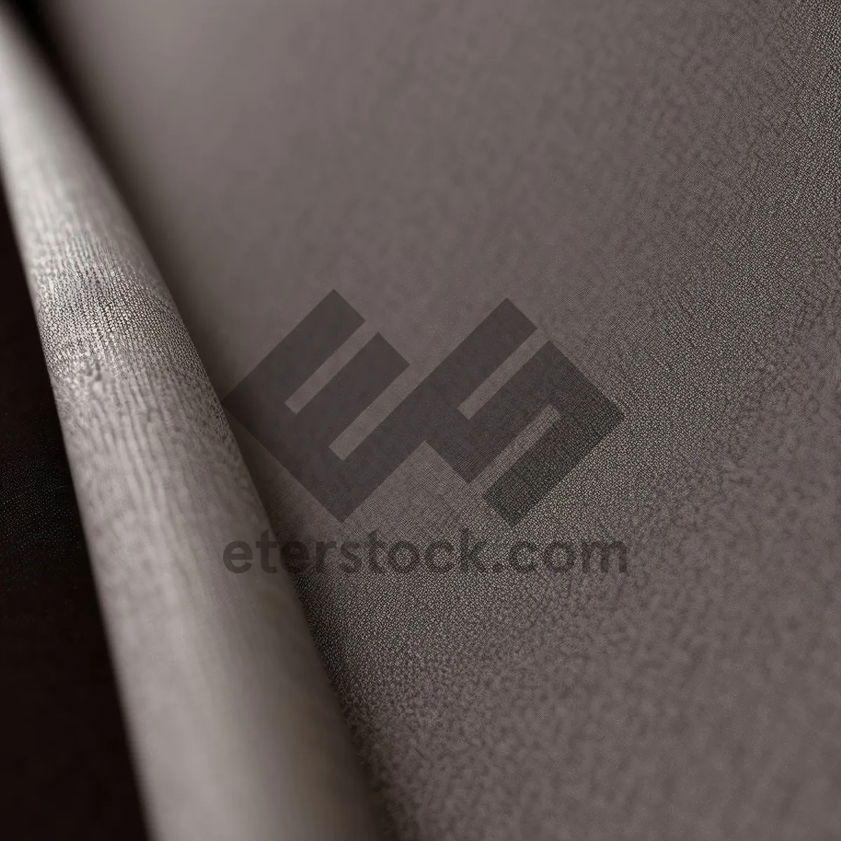 Picture of Textile Patterned Seat Belt Rest with Leather Upholstery