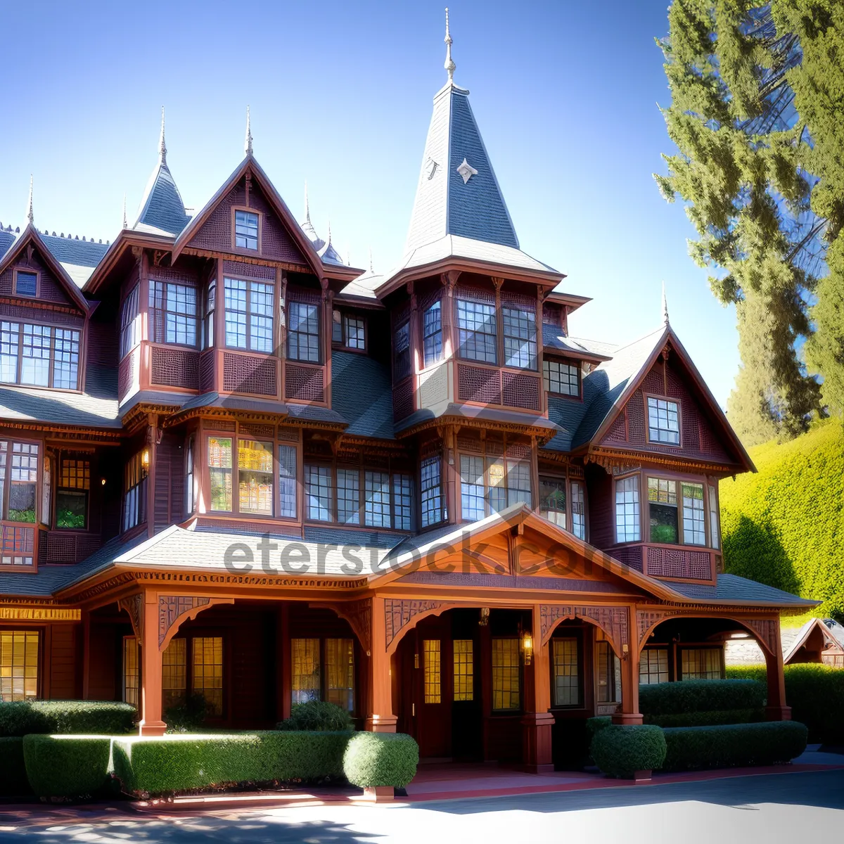 Picture of Ancient Palace: Historic Residence with Majestic Architecture.