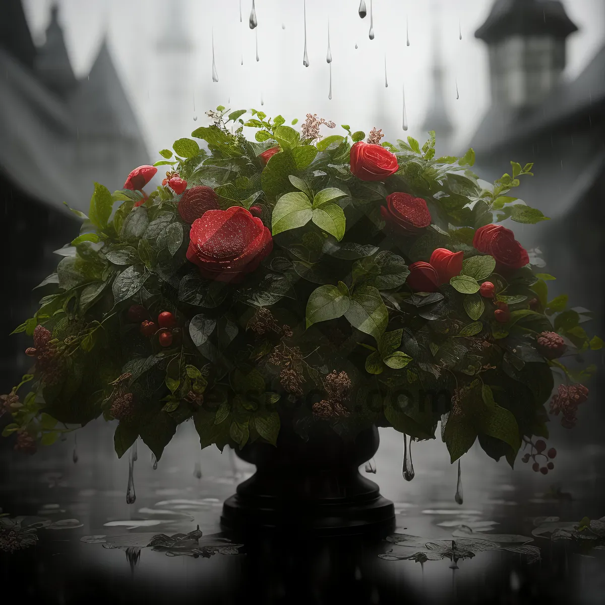 Picture of Fresh Strawberry Bouquet for a Healthy Diet