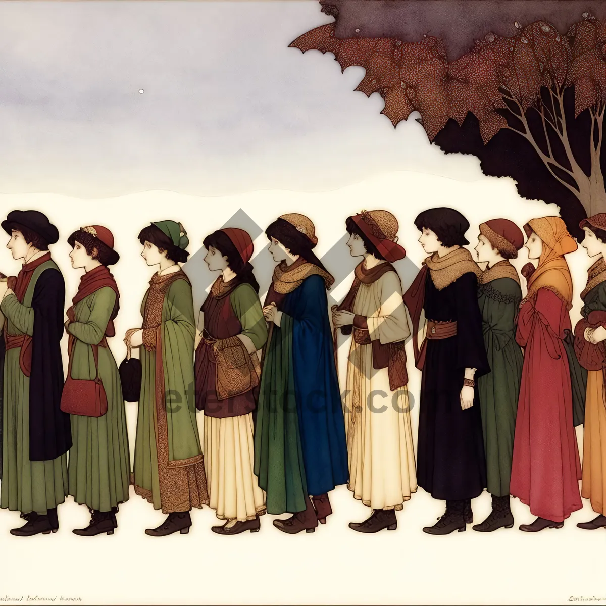 Picture of Smiling Male Enrollee in Fashionable White Dress