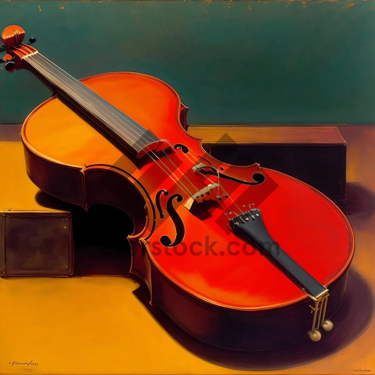 Picture of Melodic Strings: A Symphony of Musical Instruments