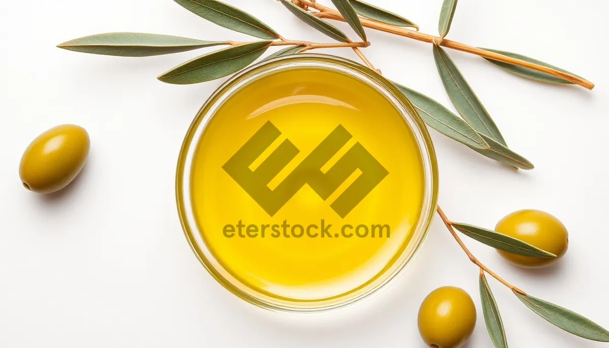 Picture of Colorful glass tea icon button with shiny design