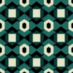 Geometric Square Pattern Design Texture - Modern Wallpaper