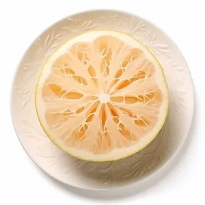 Fresh Lemon Slice for Healthy Refreshment