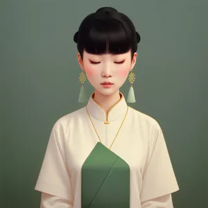 Smiling brunette professional businesswoman in corporate suit