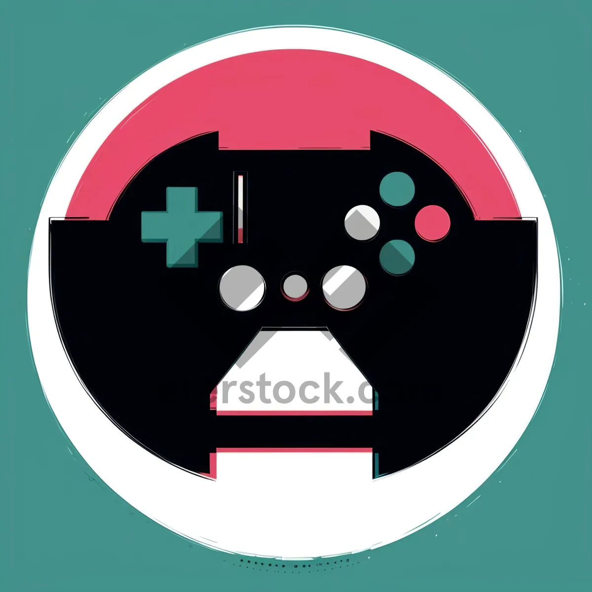 Picture of Shiny Poison Round Button Icon