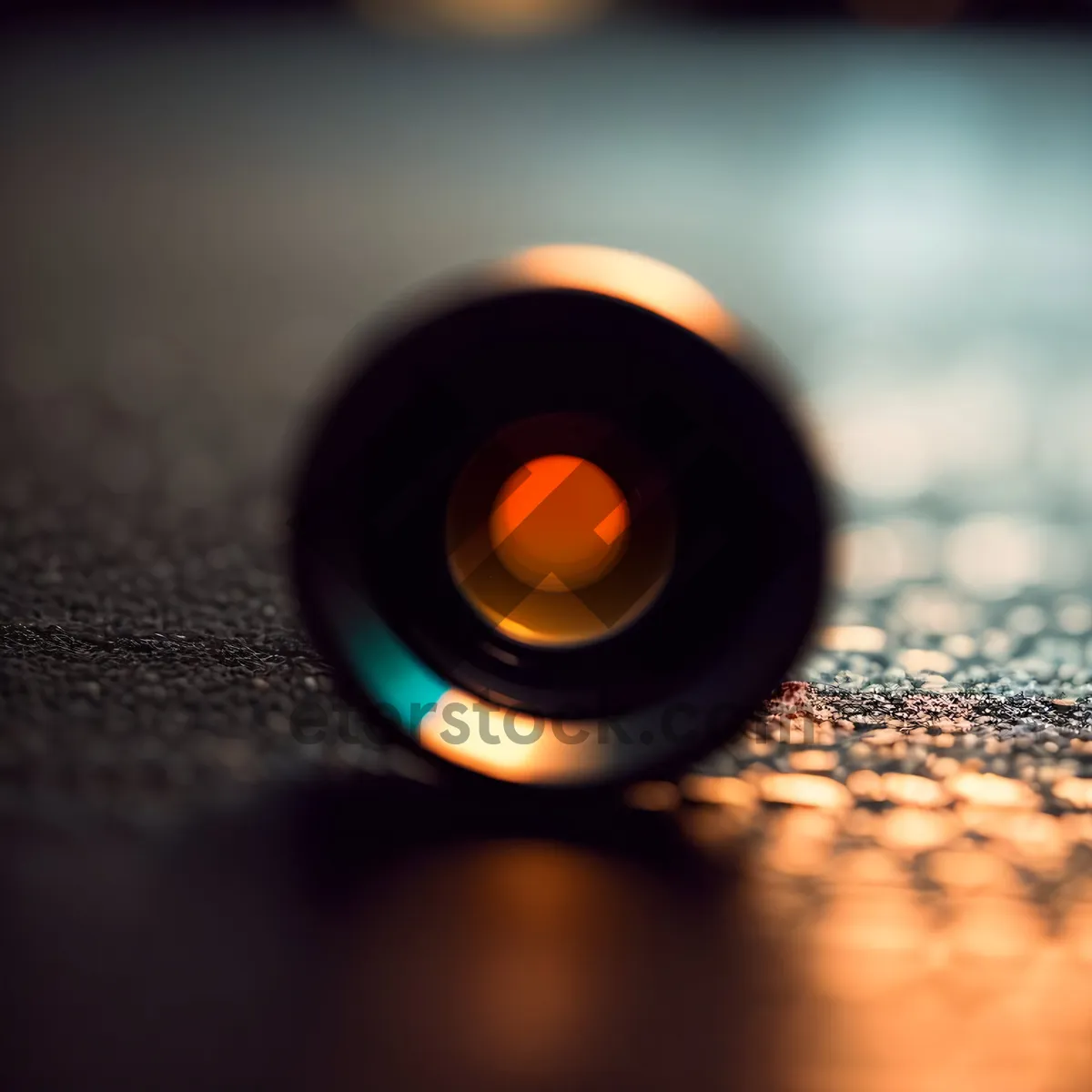 Picture of Shiny Black Lens Cap - Digital Photography Device