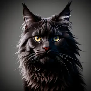 Curious Whiskers: Adorable Gray Tabby Cat