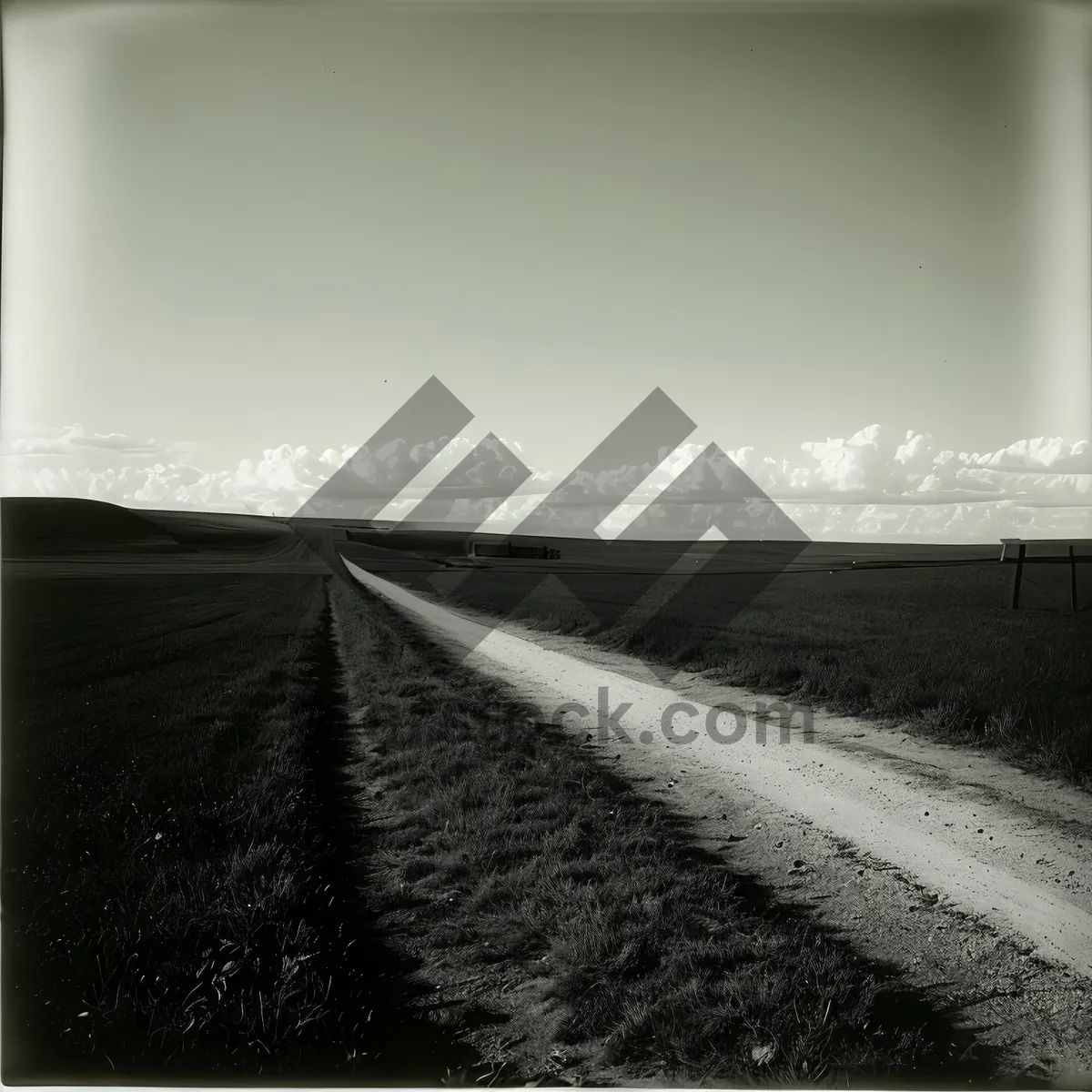 Picture of Vast Horizons: Road and Sky Landscape