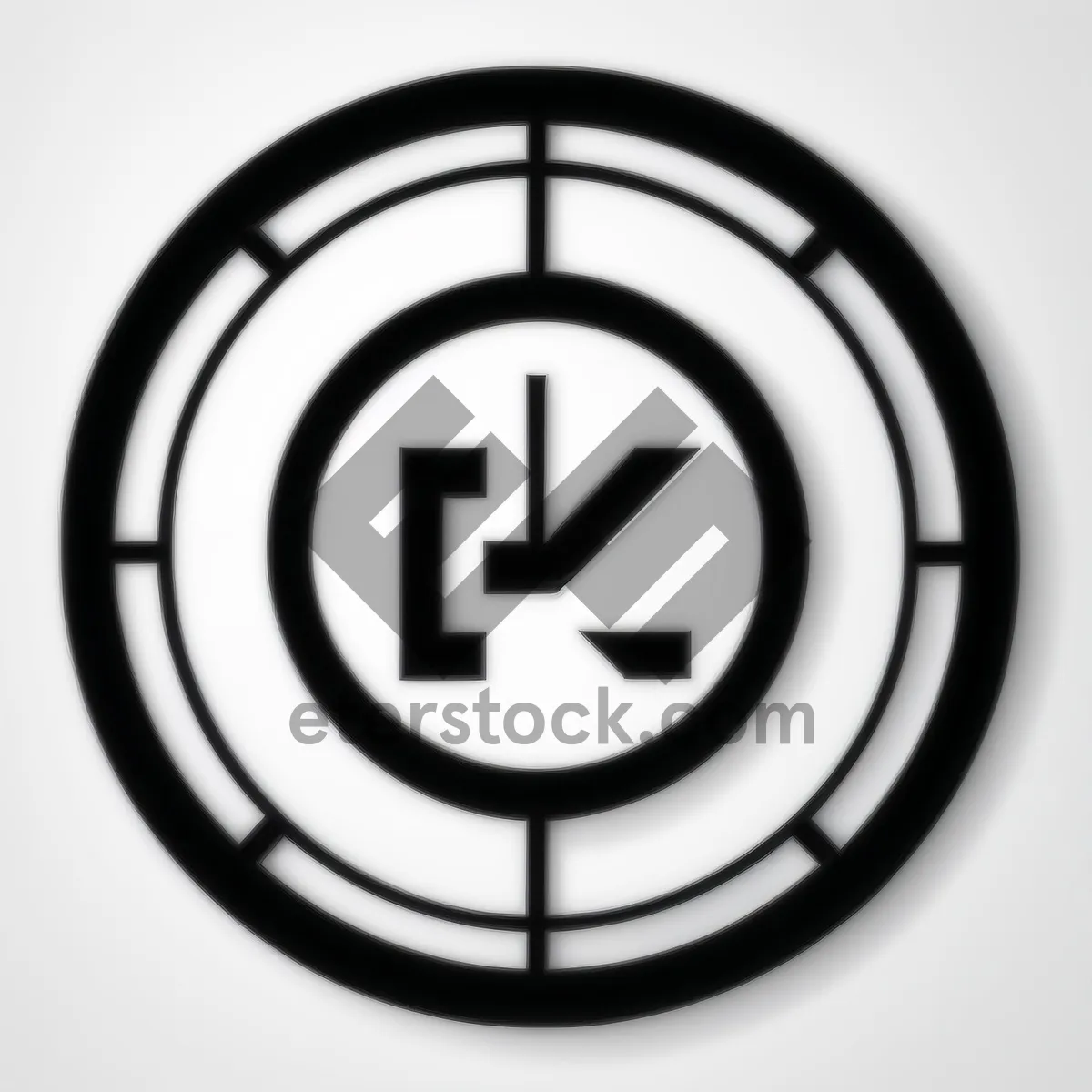 Picture of Shiny Circle Web Button Set: Business Finance Icons