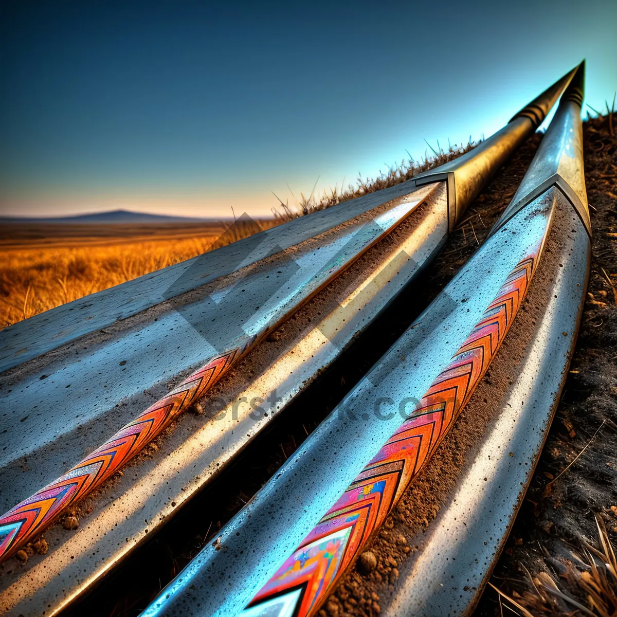 Picture of Fast-Rail: Speeding through a Majestic Landscape