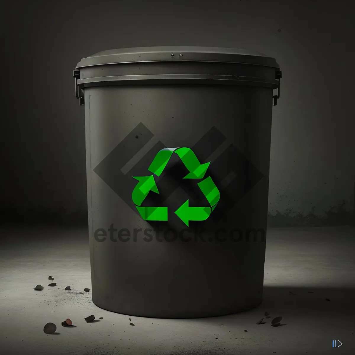 Picture of Reusable Cup in Recycling Bin