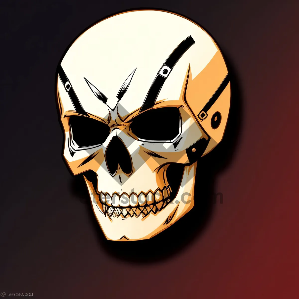 Picture of Creepy Skull Mask