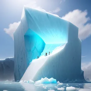 Arctic Glacier: Majestic Beauty of Frozen Waters