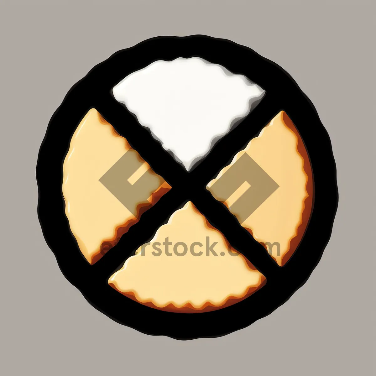 Picture of Black Halloween Pumpkin Squash Icon