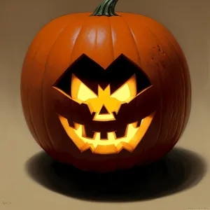 Dazzling Jack-o'-Lantern Candle for Autumn Festivities