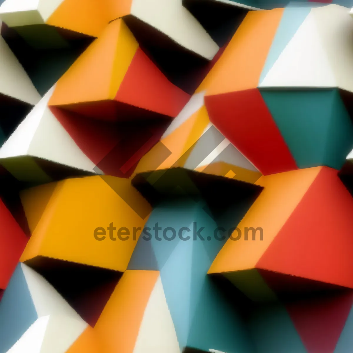 Picture of Colorful Gem Graphic Design: A Vibrant Symbol of Art and Web