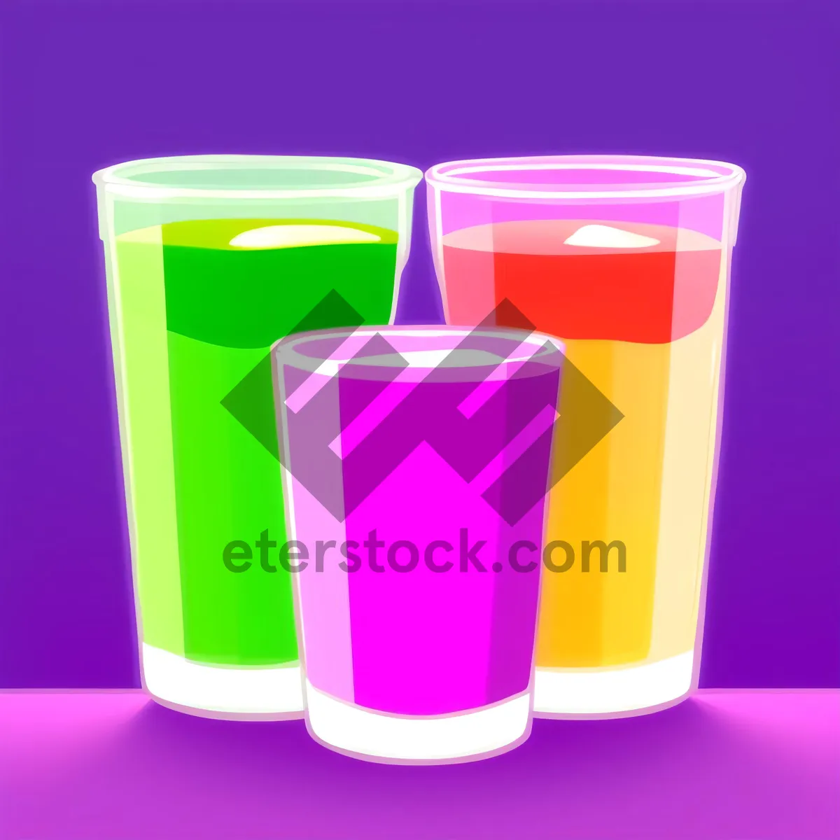 Picture of Glossy Glass Icon Set - Web Design Elements