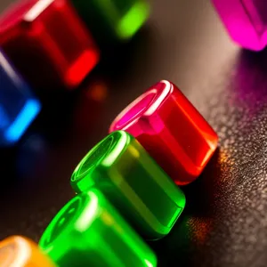 Vibrant LED Light: Colorful Glow Tube & Marker