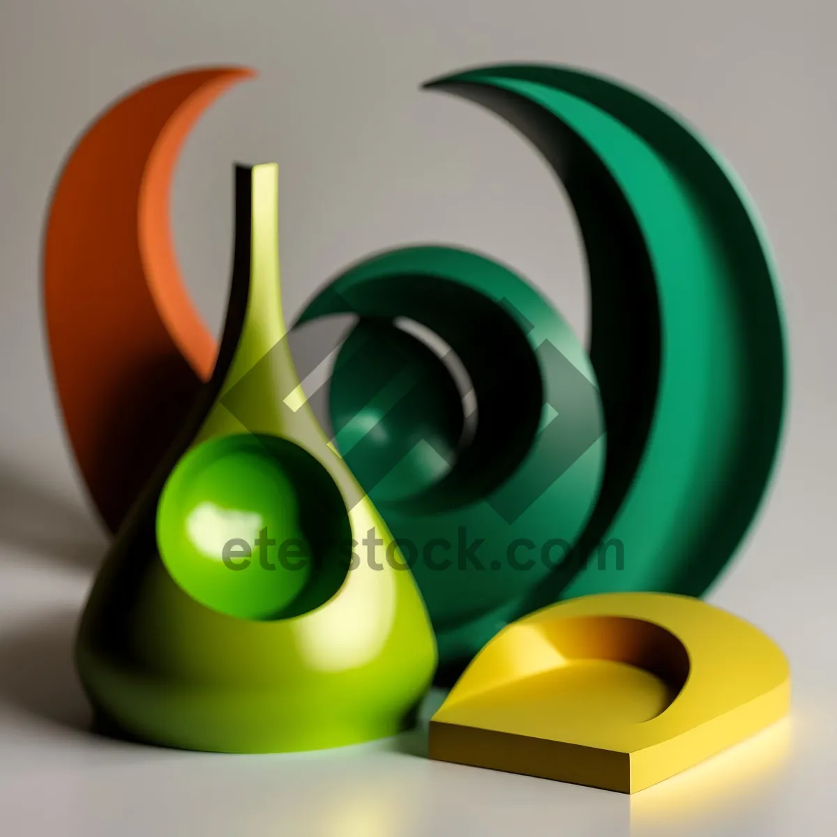 Picture of Bright Orange Glass Icon Set for Web Forums