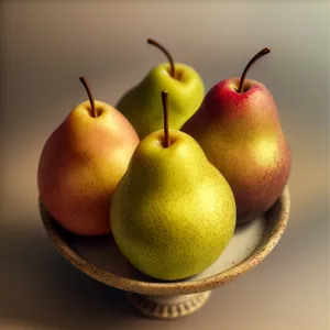 Juicy Pear: Fresh and Healthy Edible Fruit