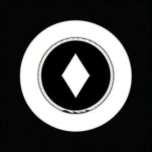 Modern Round Metallic Button Set