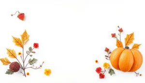 Flower pattern holiday card design with snowman element