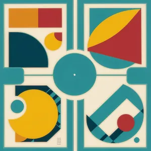 Web Design Icon Set: Square Button Graphic Elements