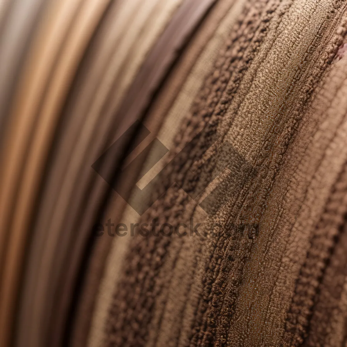 Picture of Burlap Woven Texture: Close-up of Textile Design