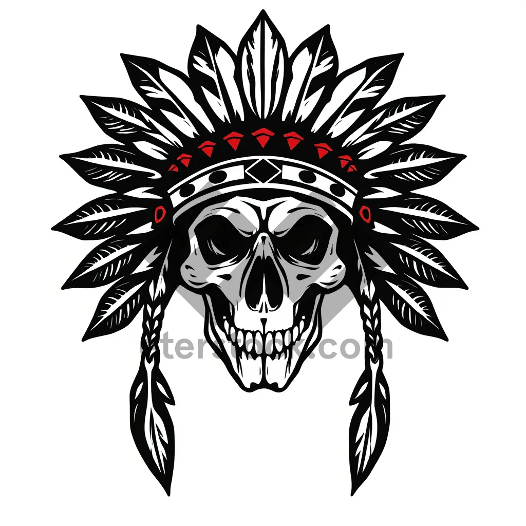 Picture of Black Pirate Symbol Graphic Design Silhouette