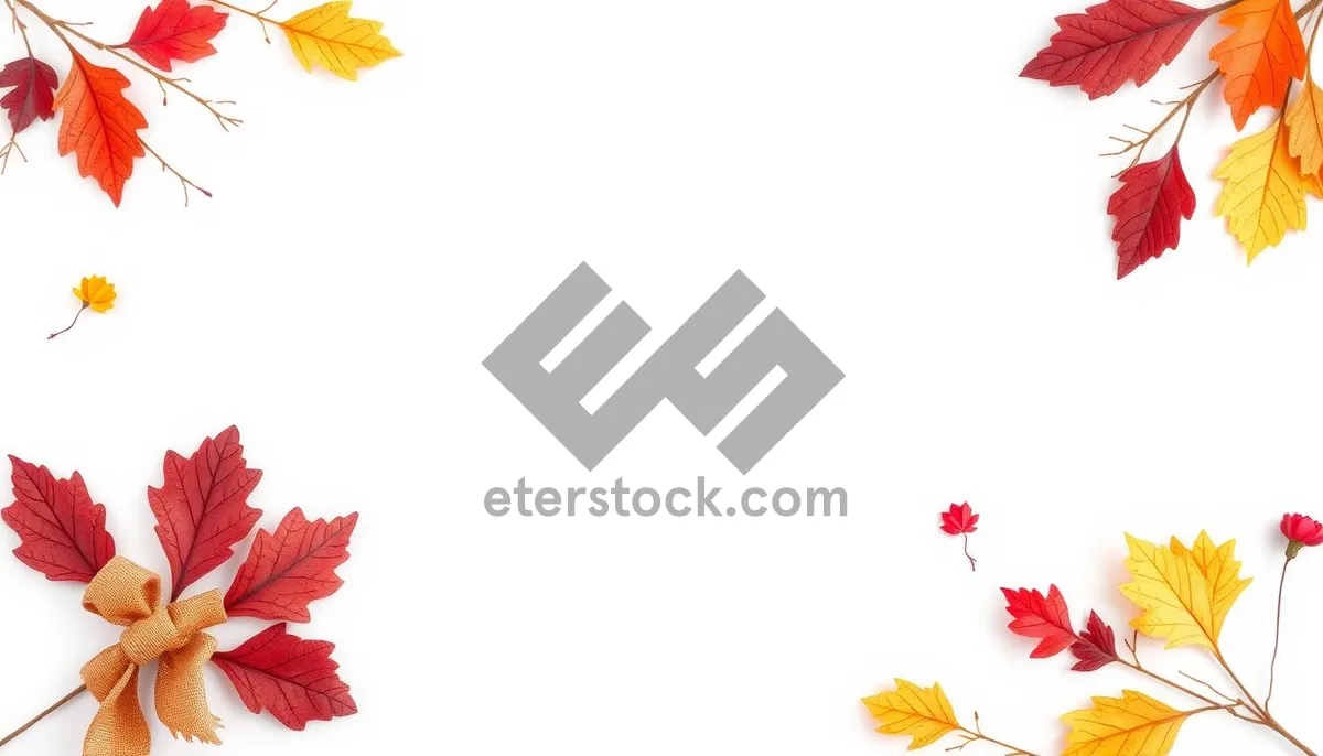 Picture of Floral Pink Maple Plant Pattern Wallpaper Design