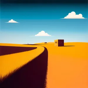 Skyline Sunset over Moonlit Dunes"
Note: This is an example of a descriptive name for an image based on the provided tags.