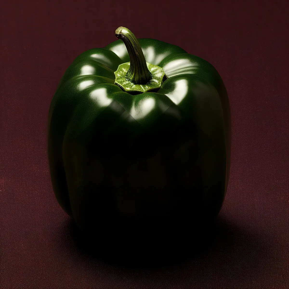 Picture of Fresh Organic Vegetable Salad with Bell Pepper and Tomato