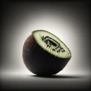 Juicy Kiwi Slice - Fresh and Nutritious Tropical Fruit