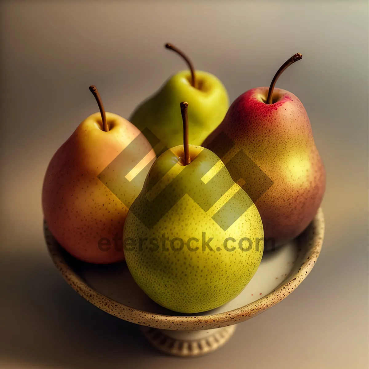 Picture of Juicy Pear: Fresh and Healthy Edible Fruit