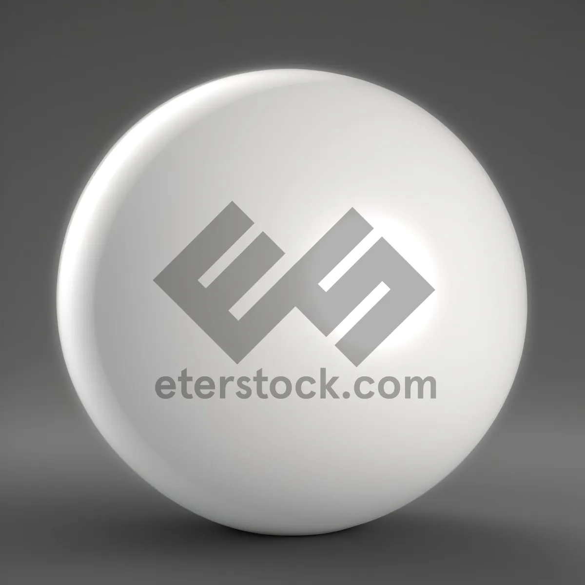 Picture of Shiny Glass Button Icon Set: Round, Bright, and Glowing
