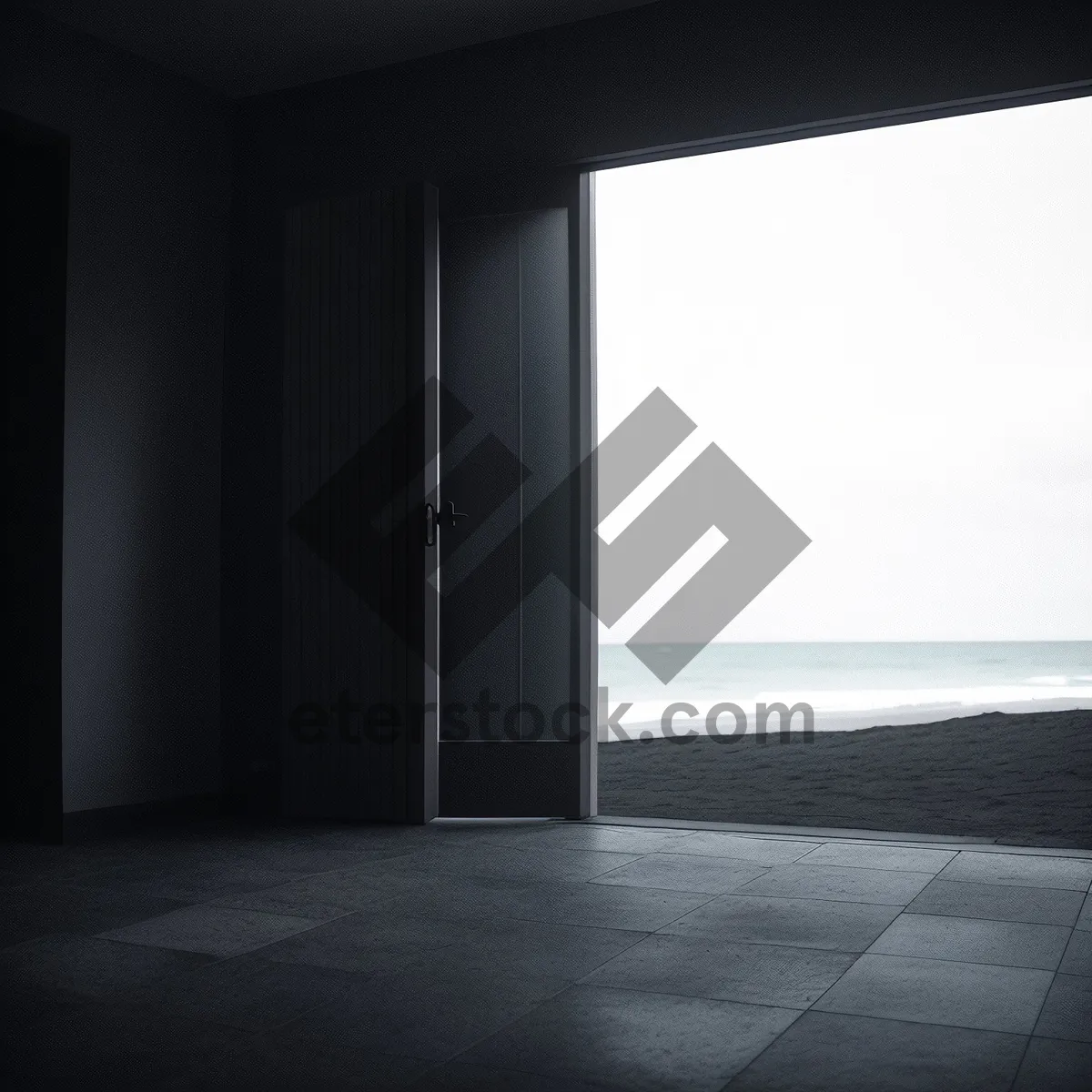 Picture of Modern Luxury Interior with Sliding Door