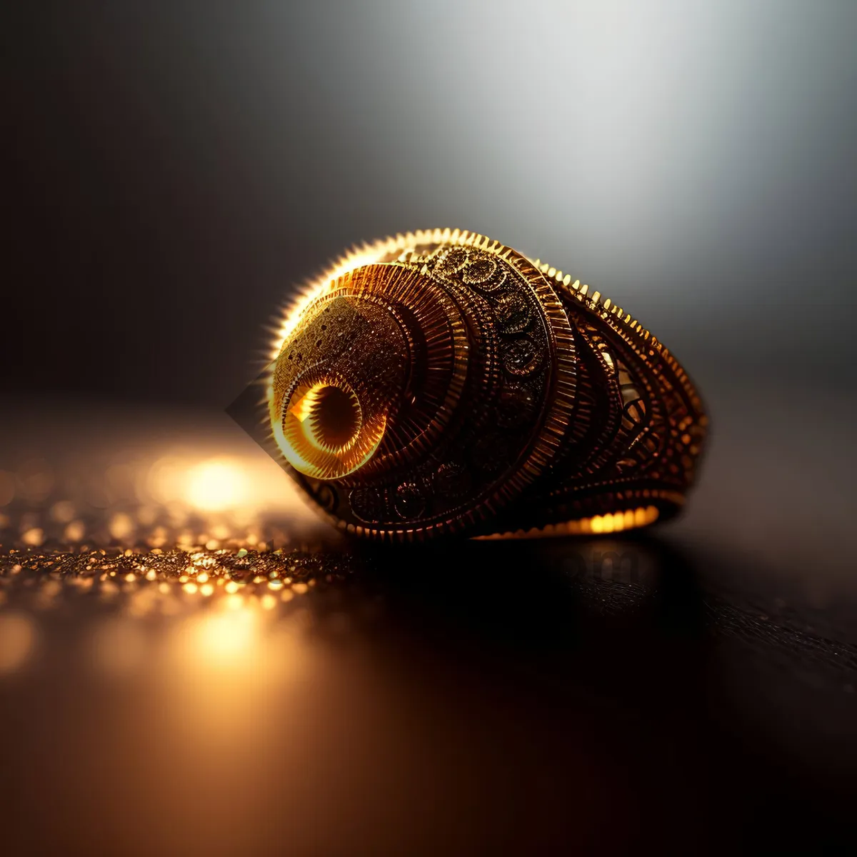 Picture of Dainty Gastropod: Illuminated Invertebrate with Unique Design