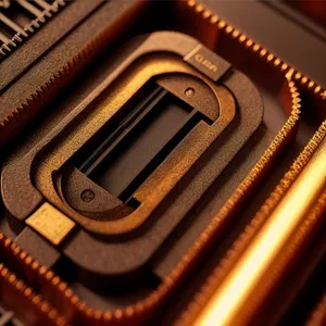 Black Piano Keyboard Close-Up with Slide Fastener