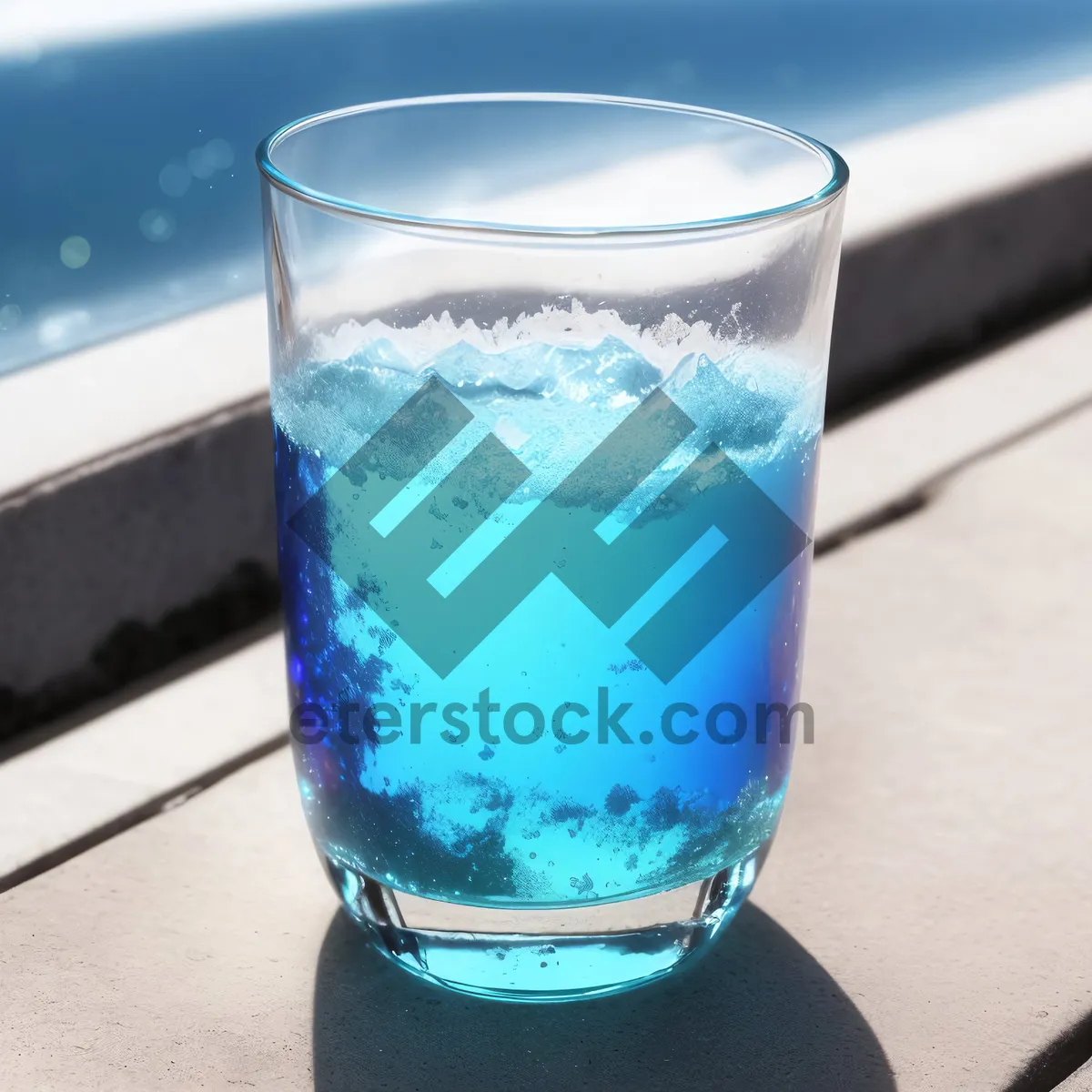 Picture of Refreshing Party Cocktail in a Glass