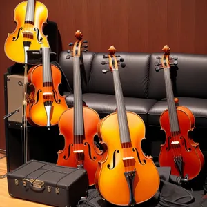 Melodic Strings: Guitar and Violin Harmony