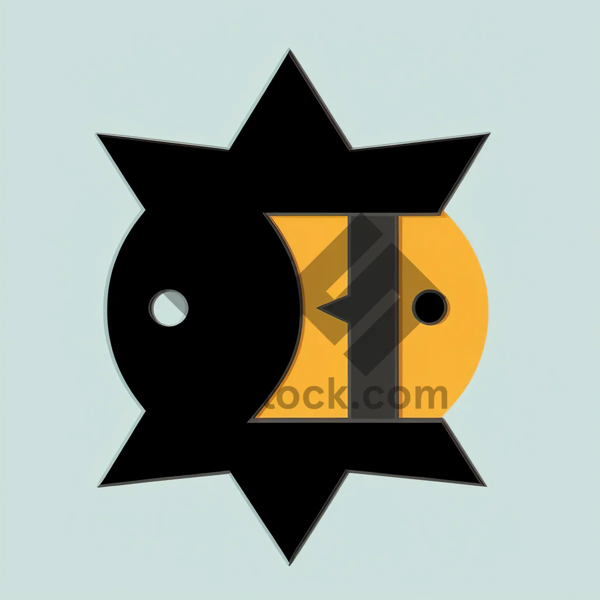 Picture of Symbolic Star Sign: Five-Spot Design Art