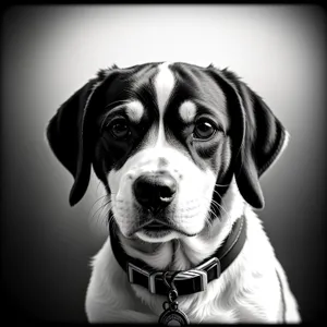 Adorable Dalmatian Puppy with Brown Nose Sitting