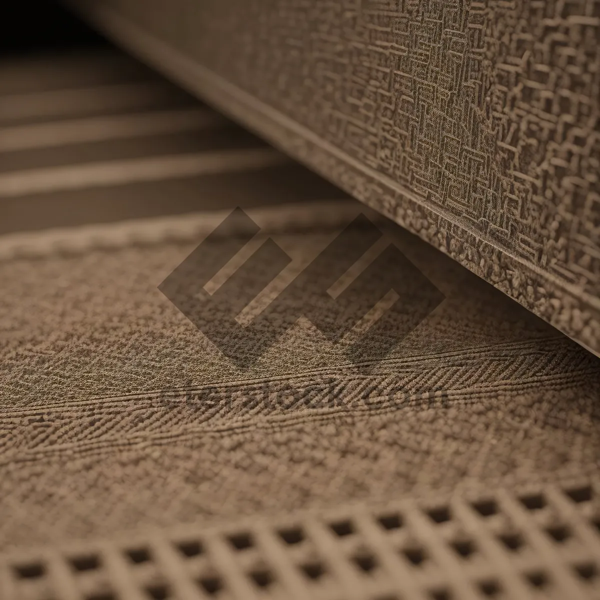 Picture of Textured Fabric Weave Design with Woven Fiber