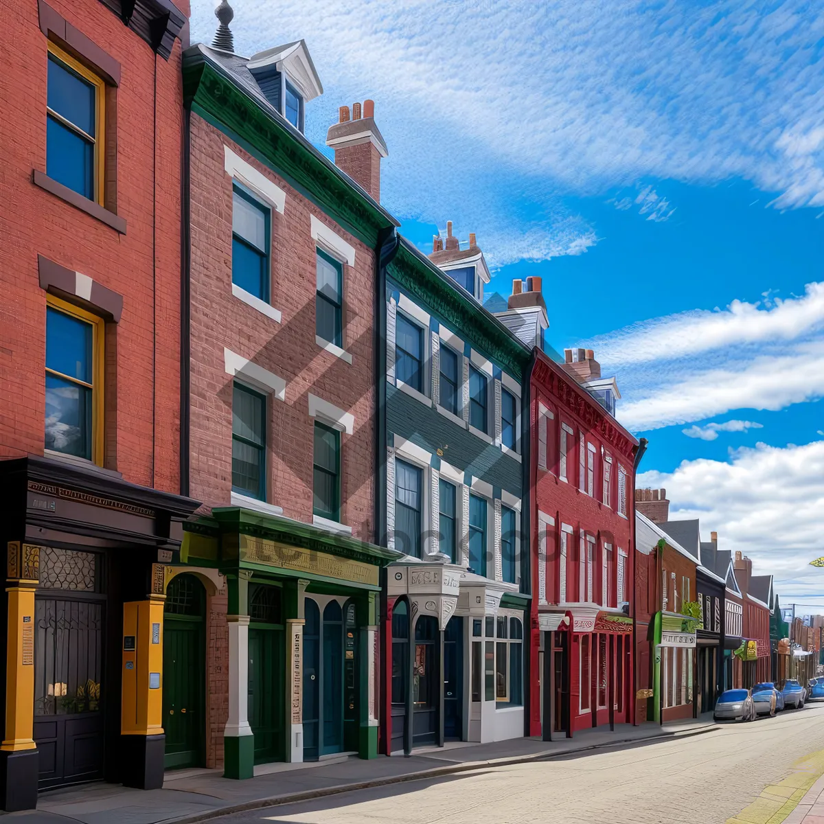 Picture of Urban Brick Building with Old School Charm