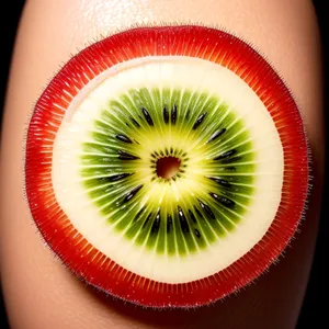 Refreshing Kiwi Fruit Slice - Bursting with Juicy Goodness!