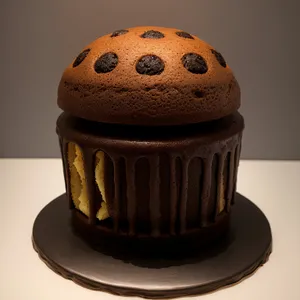 Decadent Chocolate Cupcake with Sweet Icing