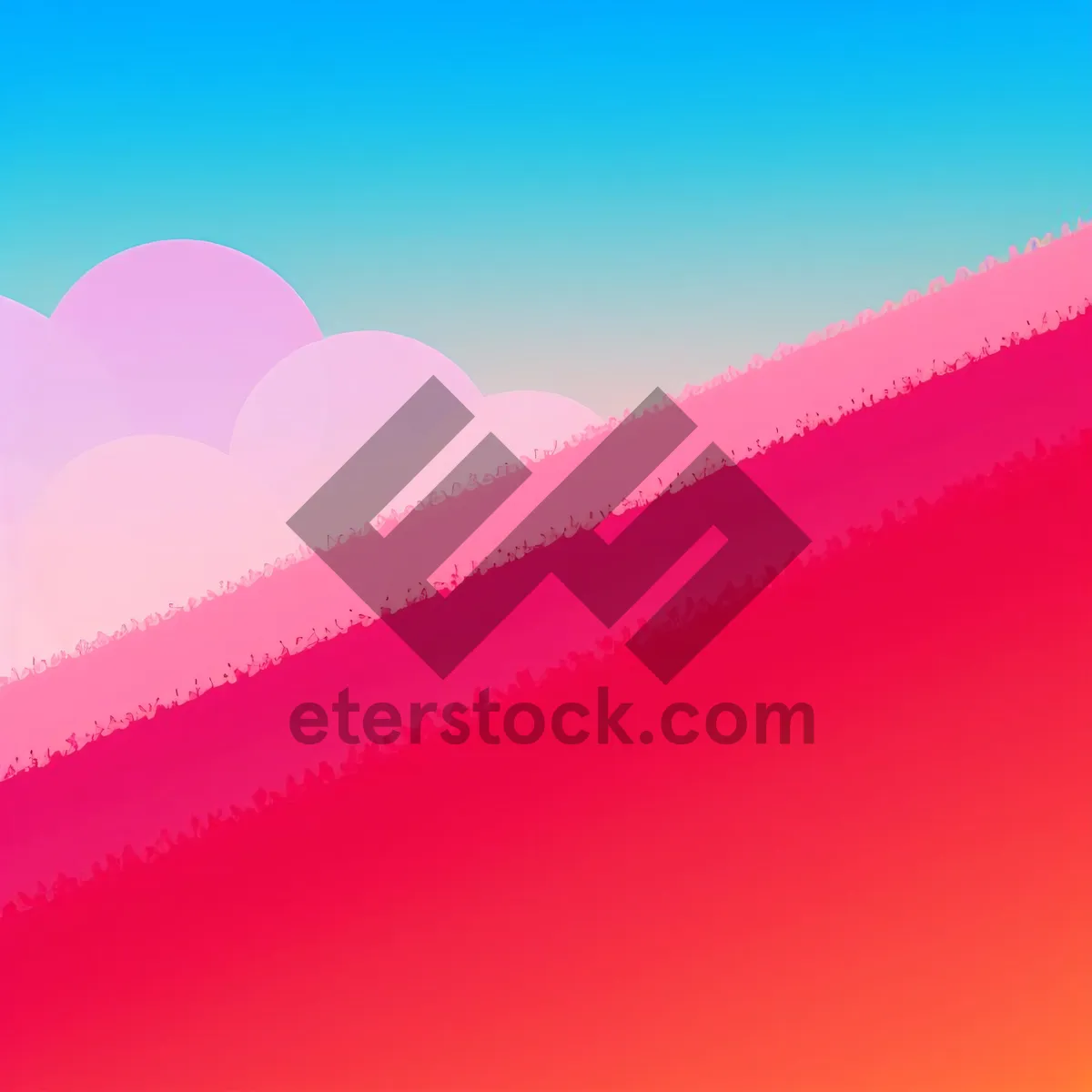 Picture of Vibrant Dreams: Modern Artistic Gradient Design